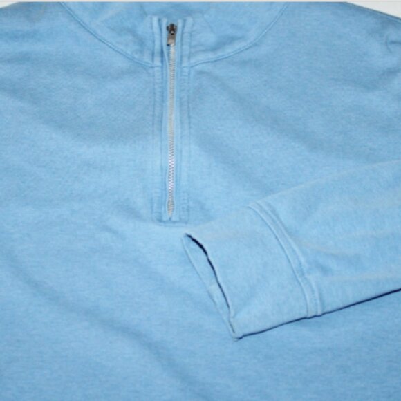SHARP Peter Millar Crown Soft Lightweight 100% Cotton 1/4 Zip XL, No Club Logos - Picture 4 of 9